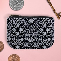 Gothic Leaf Pattern 3 Mini Coin Purse