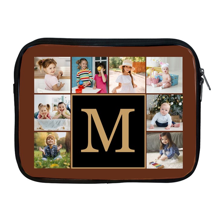 Personalized Initial Photo iPad Zipper Case Apple iPad Zipper Case