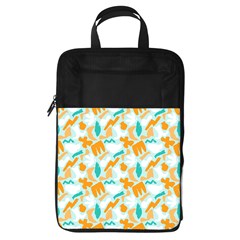 Design Pattern Seamless Tropical Foldable Shoe Storage Bag