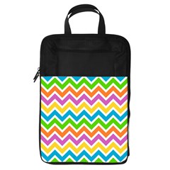 Chevron Pattern Design Texture Foldable Shoe Storage Bag