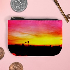 Pink Sunset Coin Change Purse